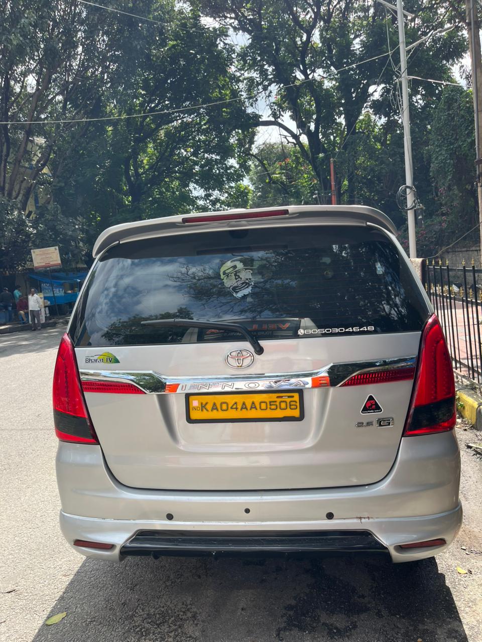 Toyota Innova Rear View